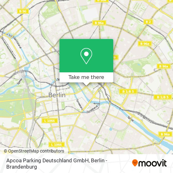 Apcoa Parking Deutschland GmbH map