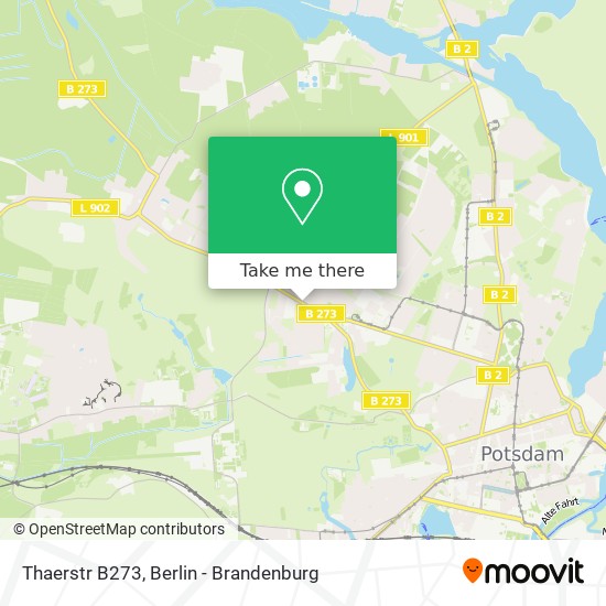Thaerstr B273 map