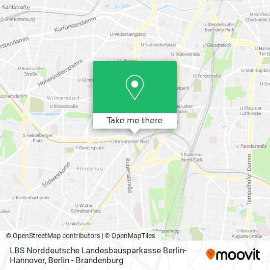 LBS Norddeutsche Landesbausparkasse Berlin-Hannover map