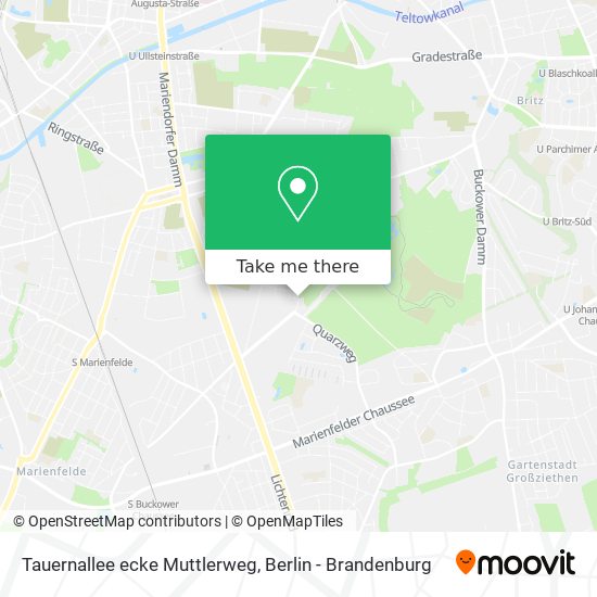 Tauernallee ecke Muttlerweg map