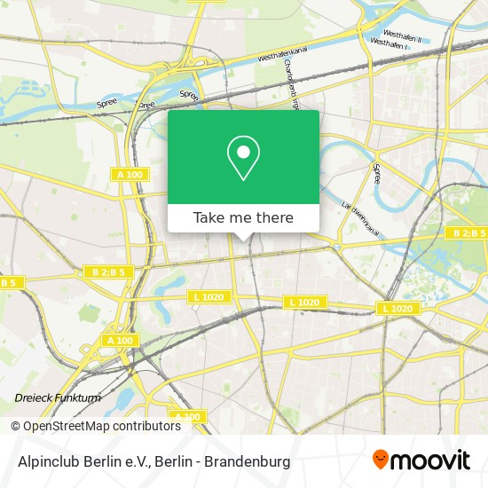 Alpinclub Berlin e.V. map