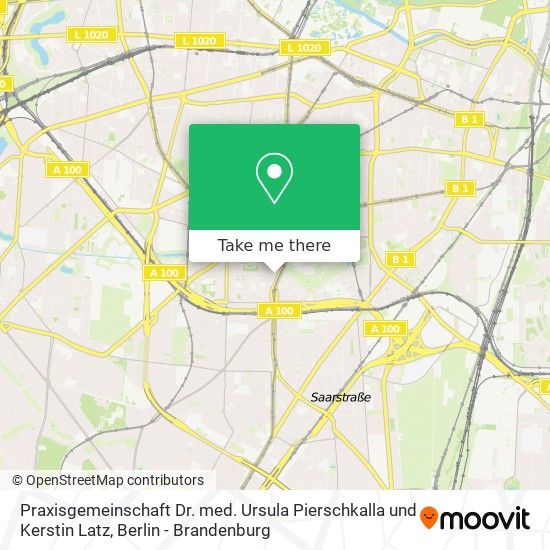 Praxisgemeinschaft Dr. med. Ursula Pierschkalla und Kerstin Latz map