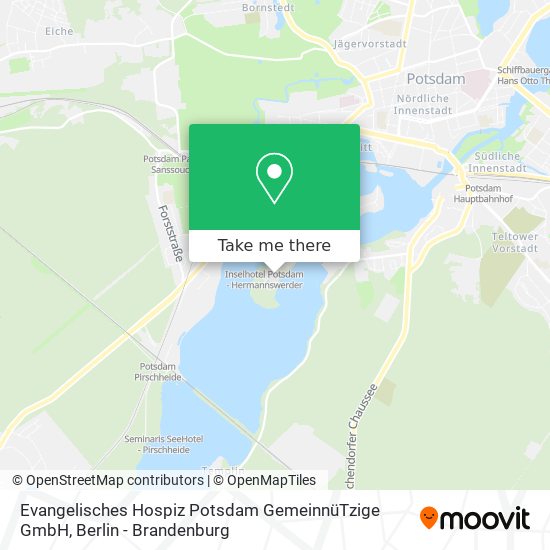 Evangelisches Hospiz Potsdam GemeinnüTzige GmbH map