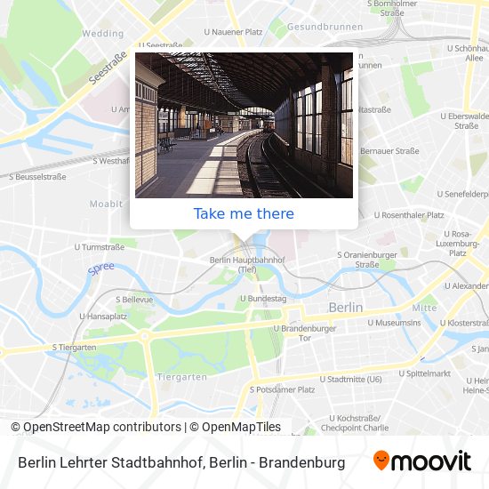 Карта Berlin Lehrter Stadtbahnhof