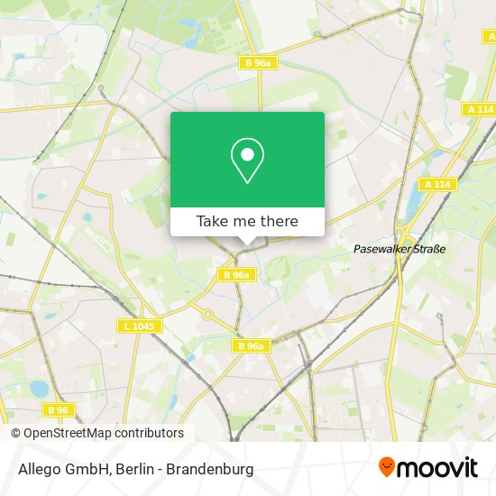 Allego GmbH map