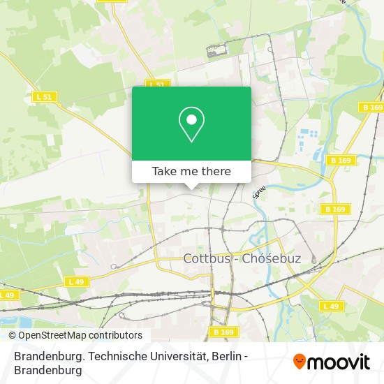 Карта Brandenburg. Technische Universität
