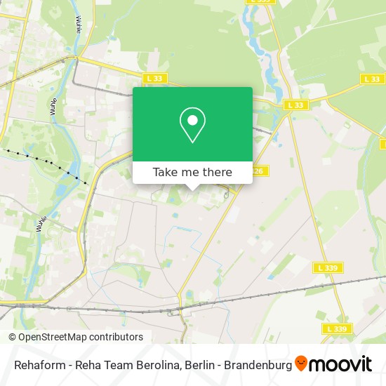 Rehaform - Reha Team Berolina map