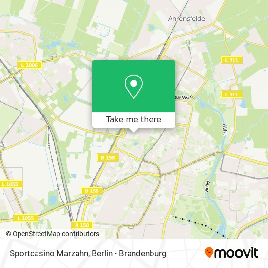 Sportcasino Marzahn map