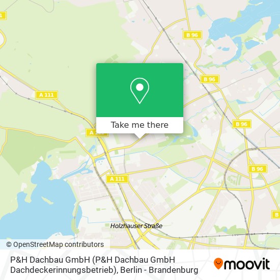 P&H Dachbau GmbH map
