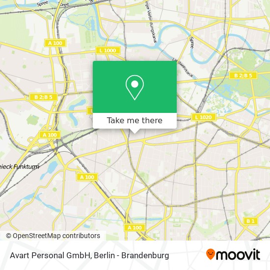 Avart Personal GmbH map