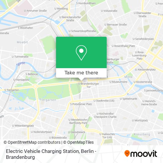 Карта Electric Vehicle Charging Station