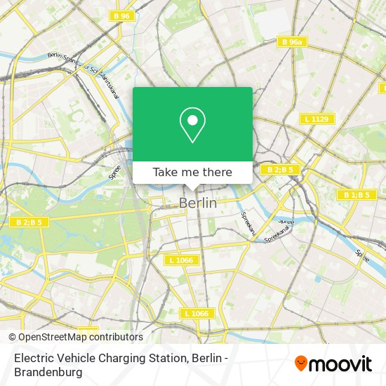 Electric Vehicle Charging Station map