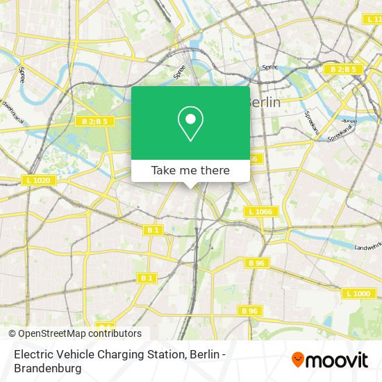 Electric Vehicle Charging Station map