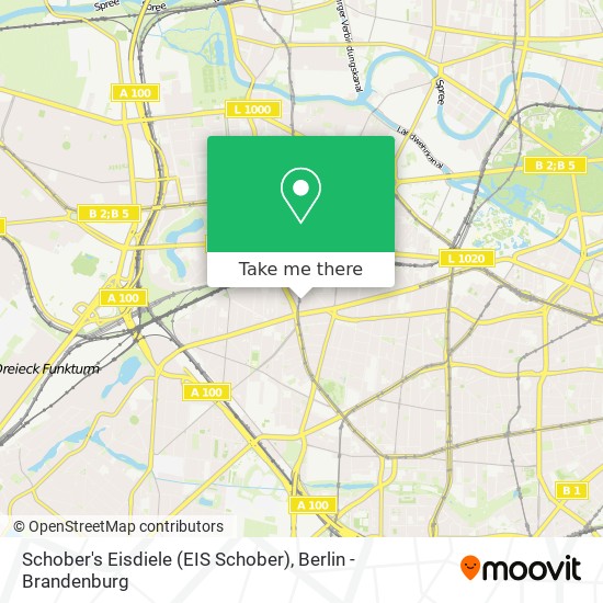 Карта Schober's Eisdiele (EIS Schober)