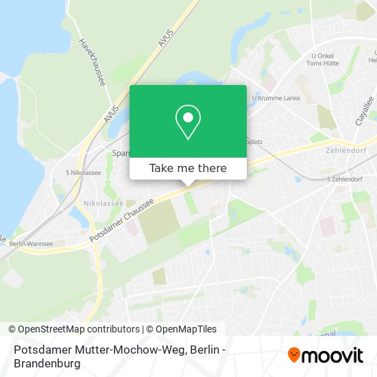 Potsdamer Mutter-Mochow-Weg map