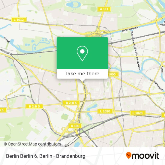 Карта Berlin Berlin 6