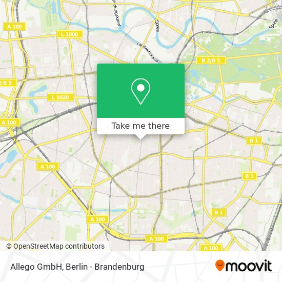 Allego GmbH map