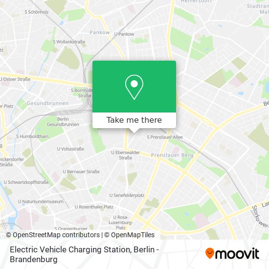 Electric Vehicle Charging Station map
