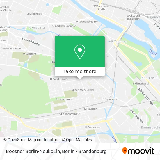 Карта Boesner Berlin-NeuköLln