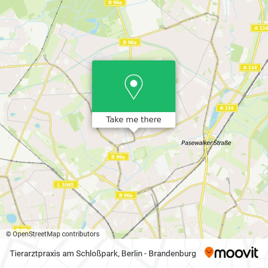 Tierarztpraxis am Schloßpark map