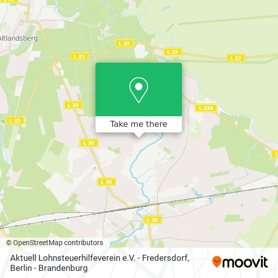 Aktuell Lohnsteuerhilfeverein e.V. - Fredersdorf map