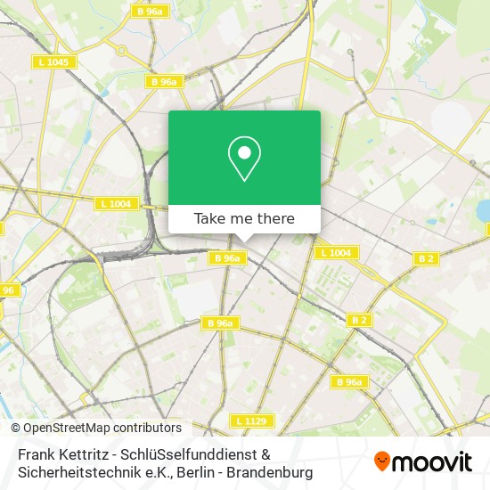Карта Frank Kettritz - SchlüSselfunddienst & Sicherheitstechnik e.K.