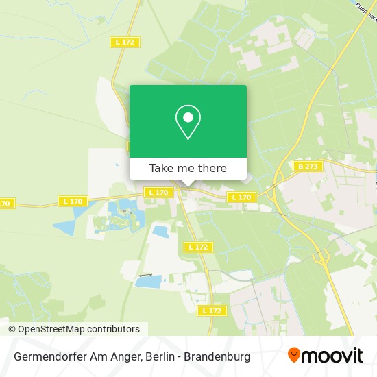 Карта Germendorfer Am Anger