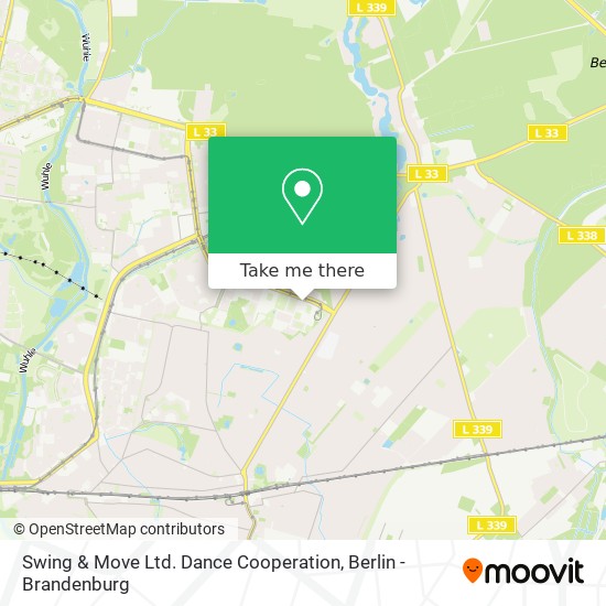 Карта Swing & Move Ltd. Dance Cooperation
