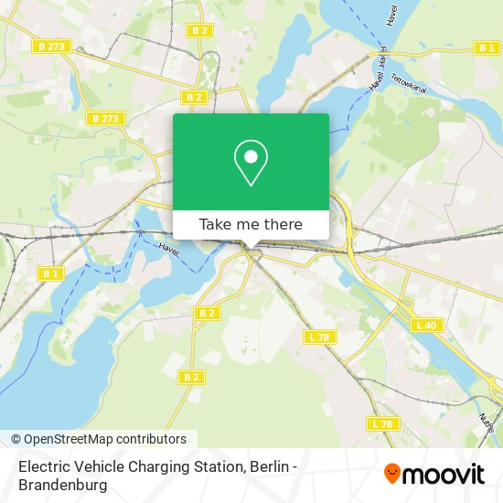 Карта Electric Vehicle Charging Station