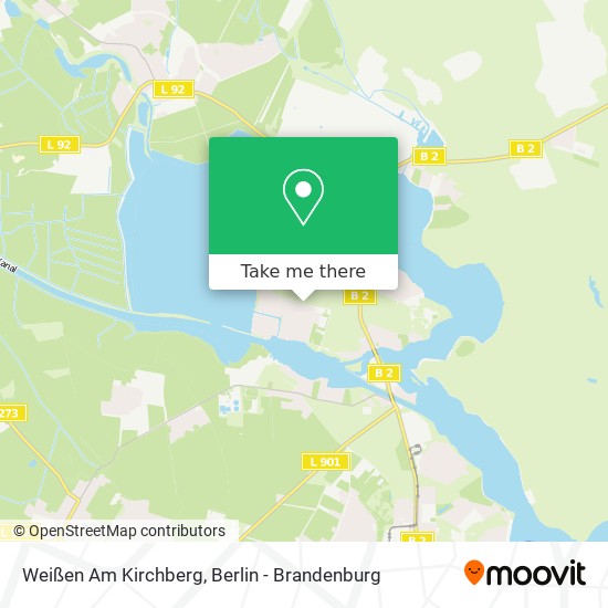Weißen Am Kirchberg map