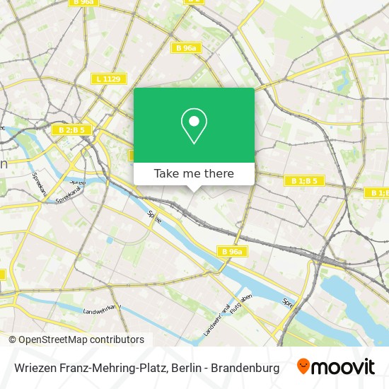 Карта Wriezen Franz-Mehring-Platz