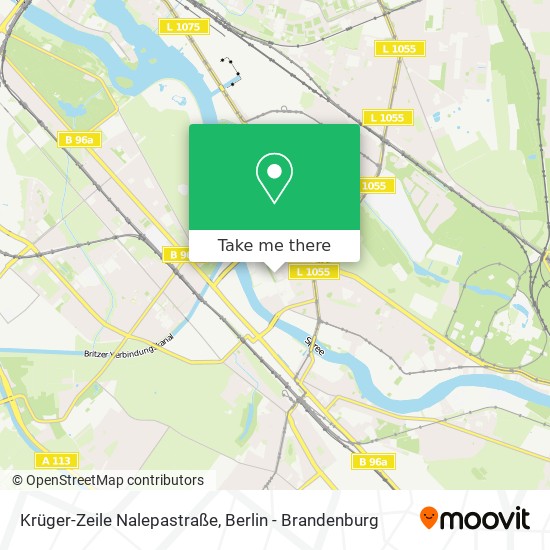 Krüger-Zeile Nalepastraße map