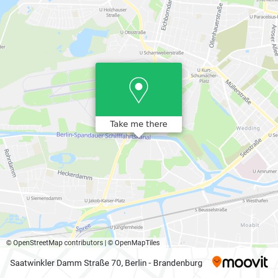 Saatwinkler Damm Straße 70 map