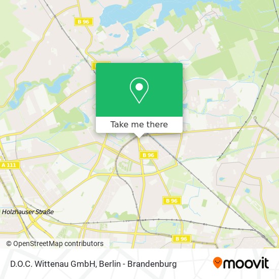 D.O.C. Wittenau GmbH map