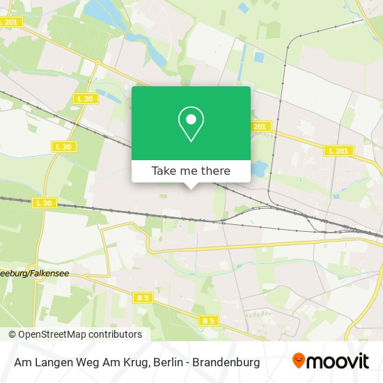 Am Langen Weg Am Krug map