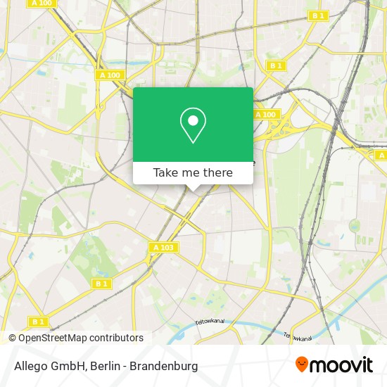 Allego GmbH map