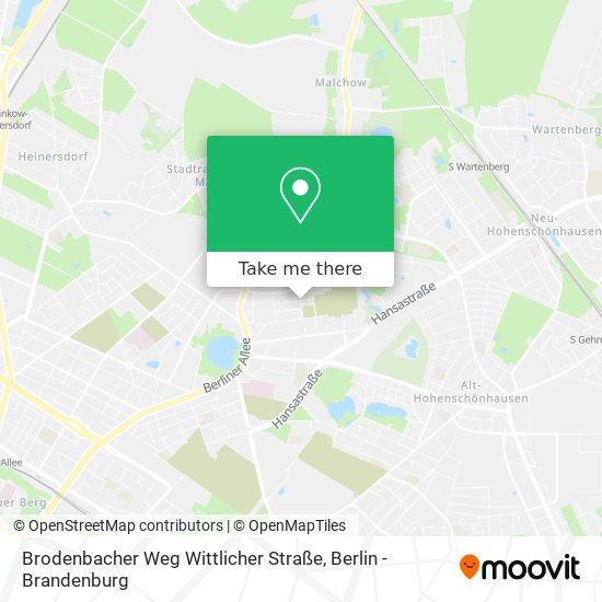 Карта Brodenbacher Weg Wittlicher Straße