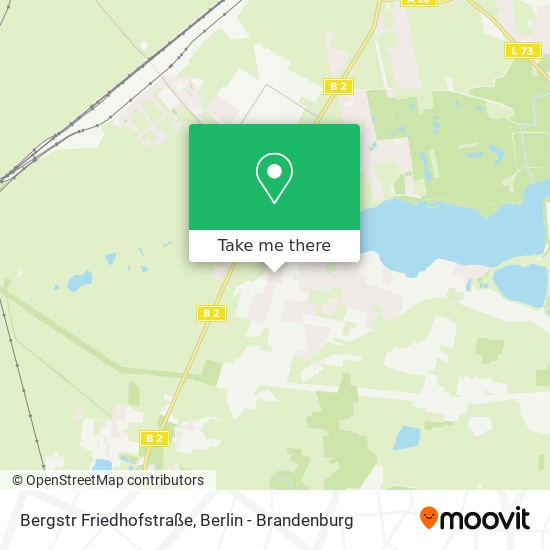 Bergstr Friedhofstraße map