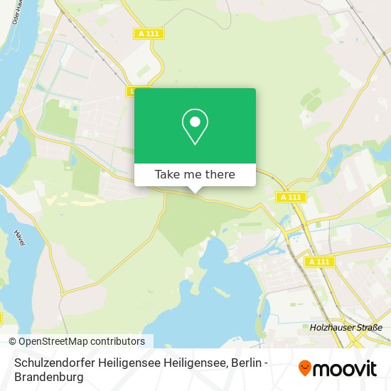 Schulzendorfer Heiligensee Heiligensee map