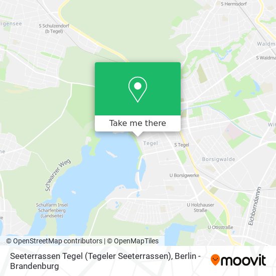 Seeterrassen Tegel (Tegeler Seeterrassen) map