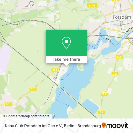 Kanu Club Potsdam im Osc e.V. map
