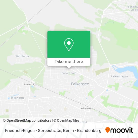 Карта Friedrich-Engels- Spreestraße