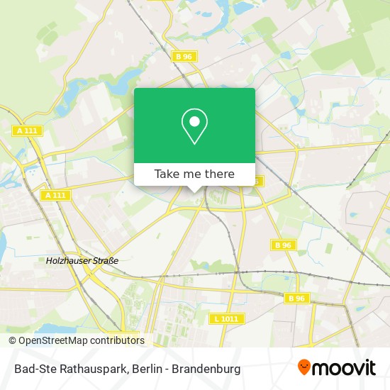 Bad-Ste Rathauspark map
