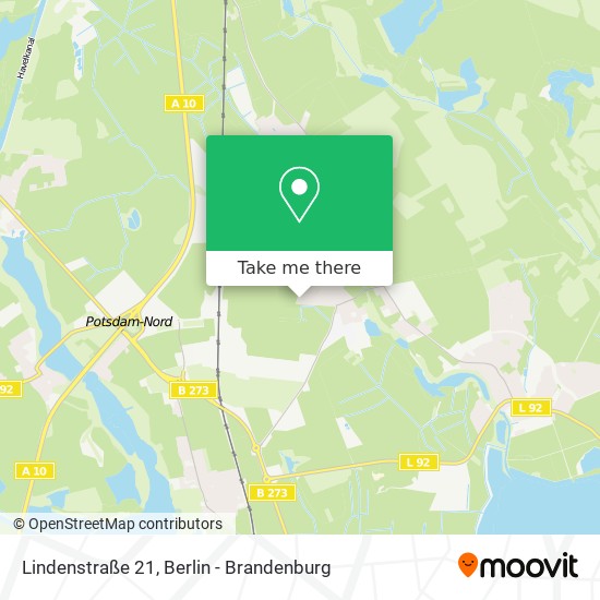 Карта Lindenstraße 21