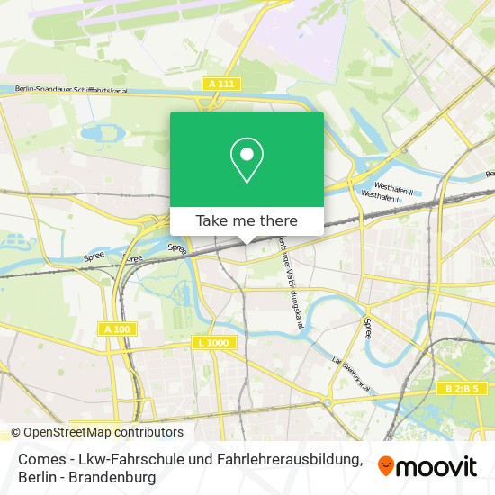 Comes - Lkw-Fahrschule und Fahrlehrerausbildung map