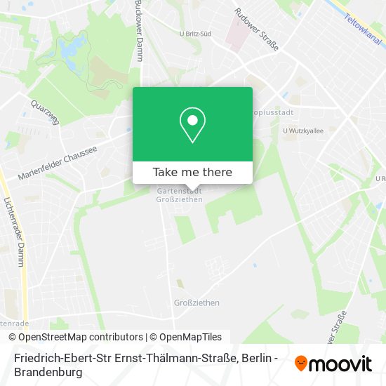 Карта Friedrich-Ebert-Str Ernst-Thälmann-Straße