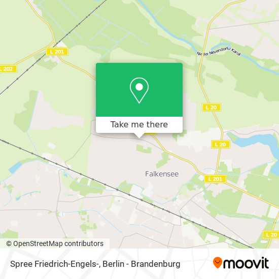 Spree Friedrich-Engels- map