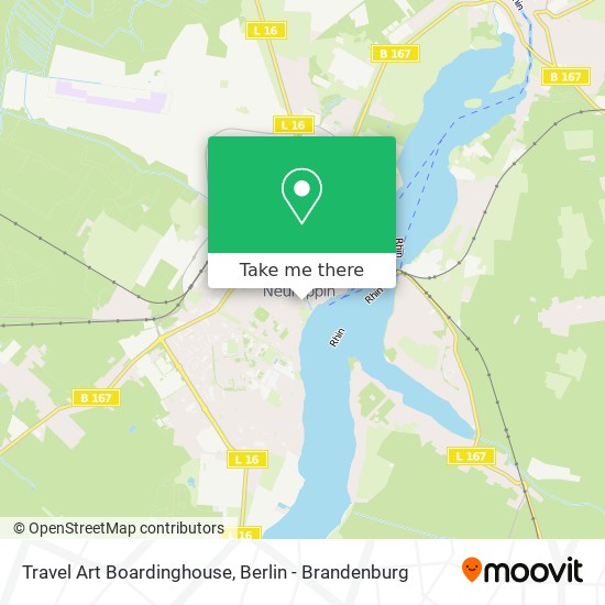 Travel Art Boardinghouse map