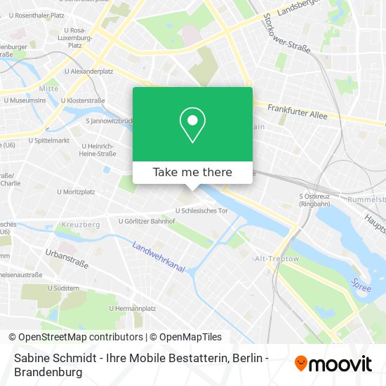 Sabine Schmidt - Ihre Mobile Bestatterin map