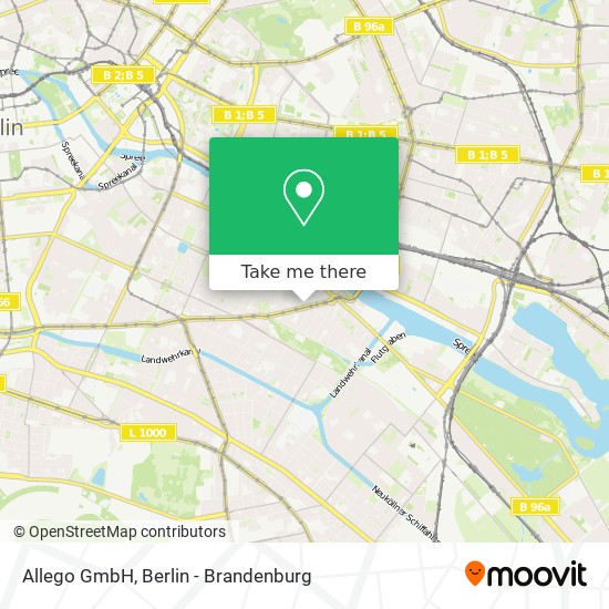 Карта Allego GmbH